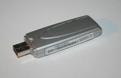 Compact USB wireless network adapter used for desktop WiFi connectivity Compact USB wireless network adapter used for desktop WiFi connectivity