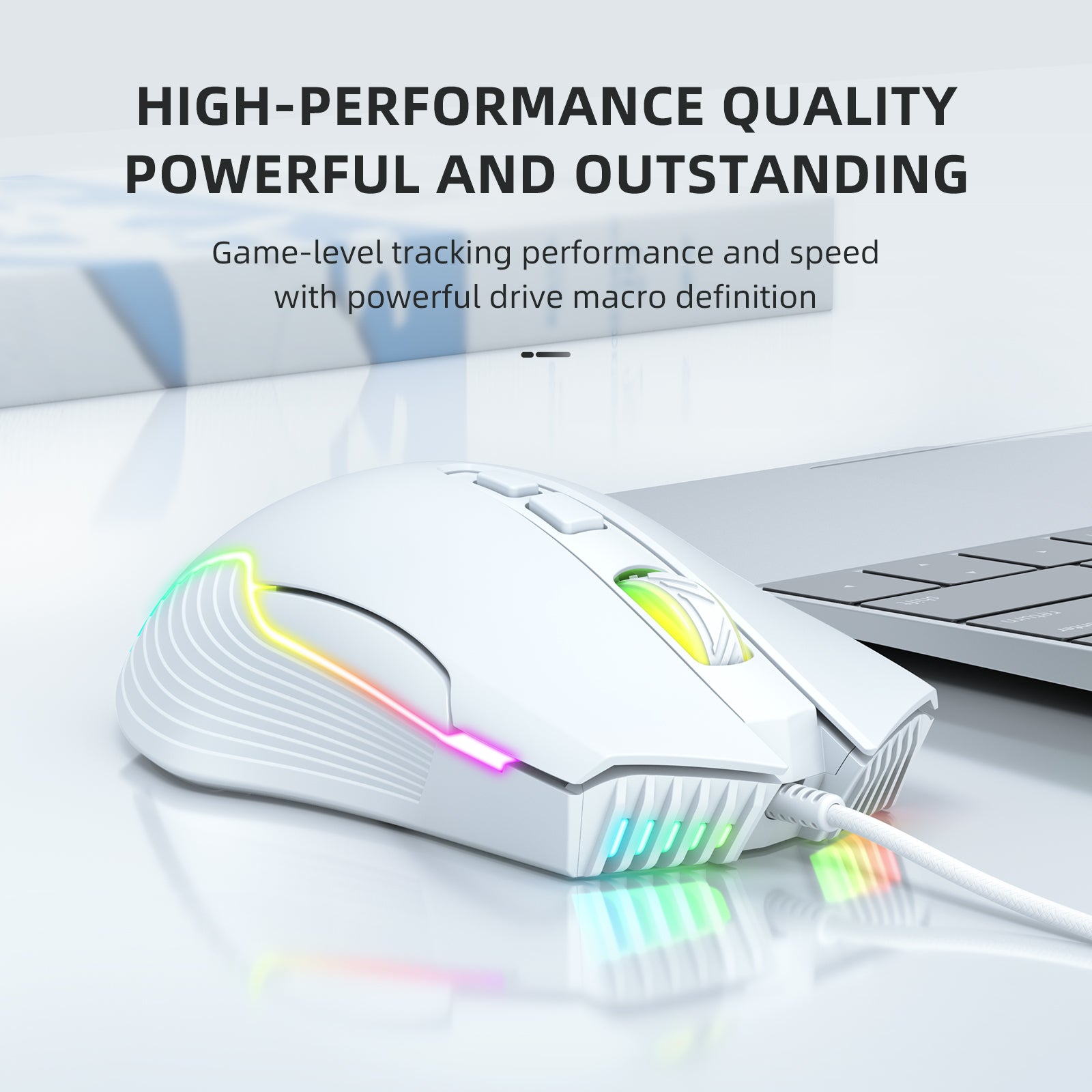 Onikuma CW905 wired gaming mouse with RGB breathing light Onikuma CW905 wired gaming mouse with RGB breathing light