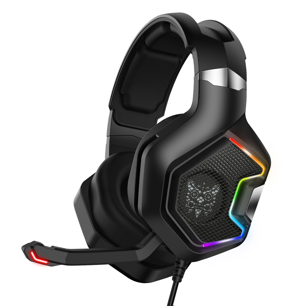 Onikuma K10 Pro wired gaming headset with RGB backlight Onikuma K10 Pro wired gaming headset with RGB backlight